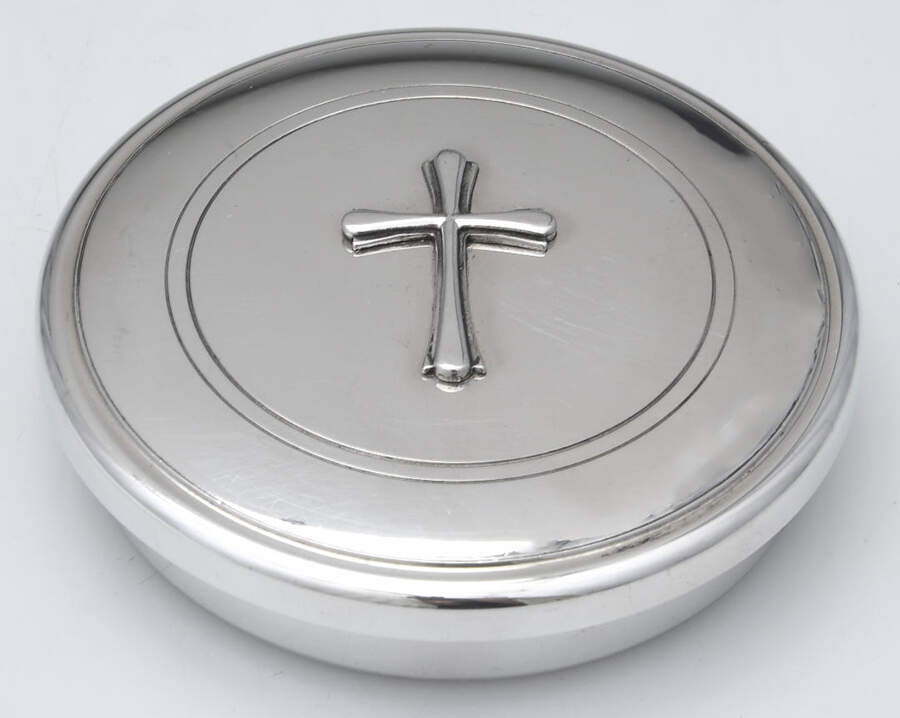Southern Craftsman (Pewter, Hollowware) Baby Jewelry Box & Lid by Salisbury Inc-1