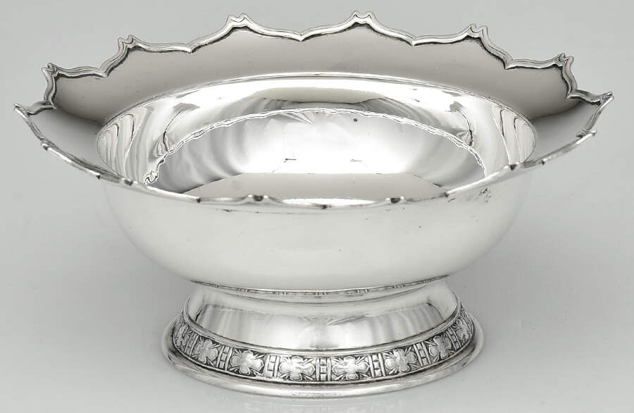 4219  (Sterling, Hollowware) 5" Bon Bon Bowl by Tiffany & CO SILVER-1