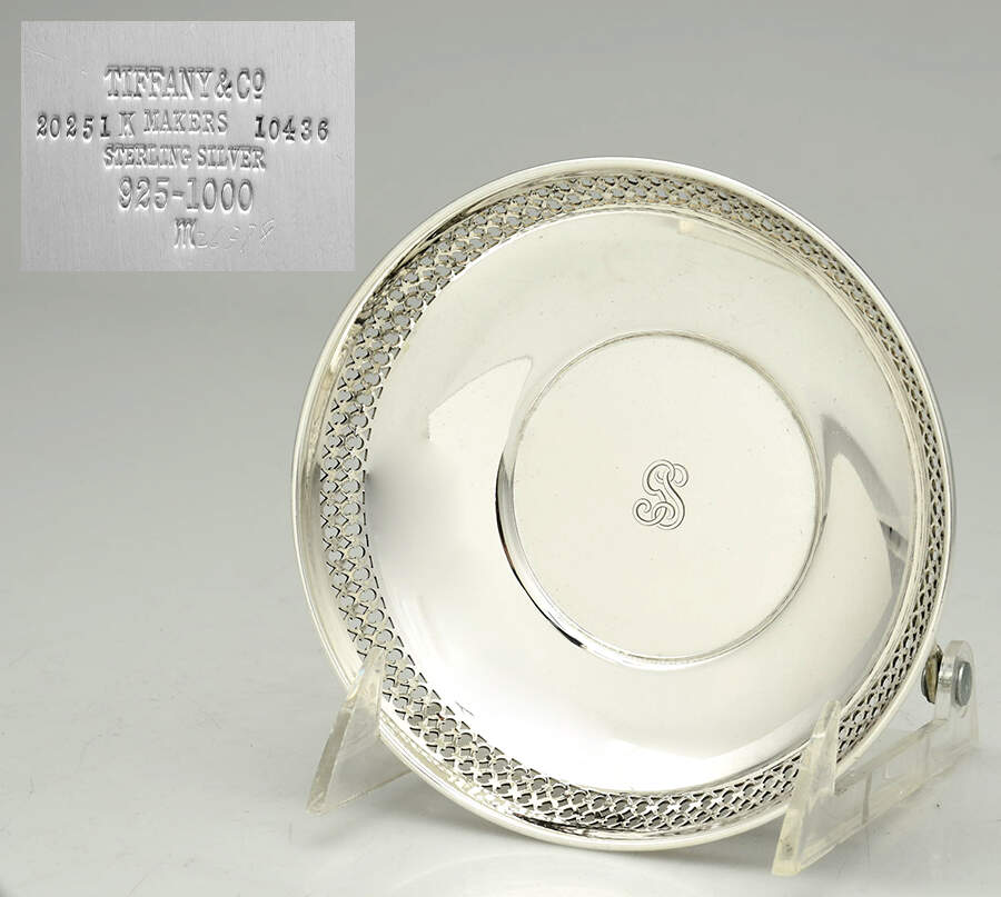 20251K (Sterling, Hollowware) 5" Bon Bon Bowl by Tiffany & CO SILVER-1