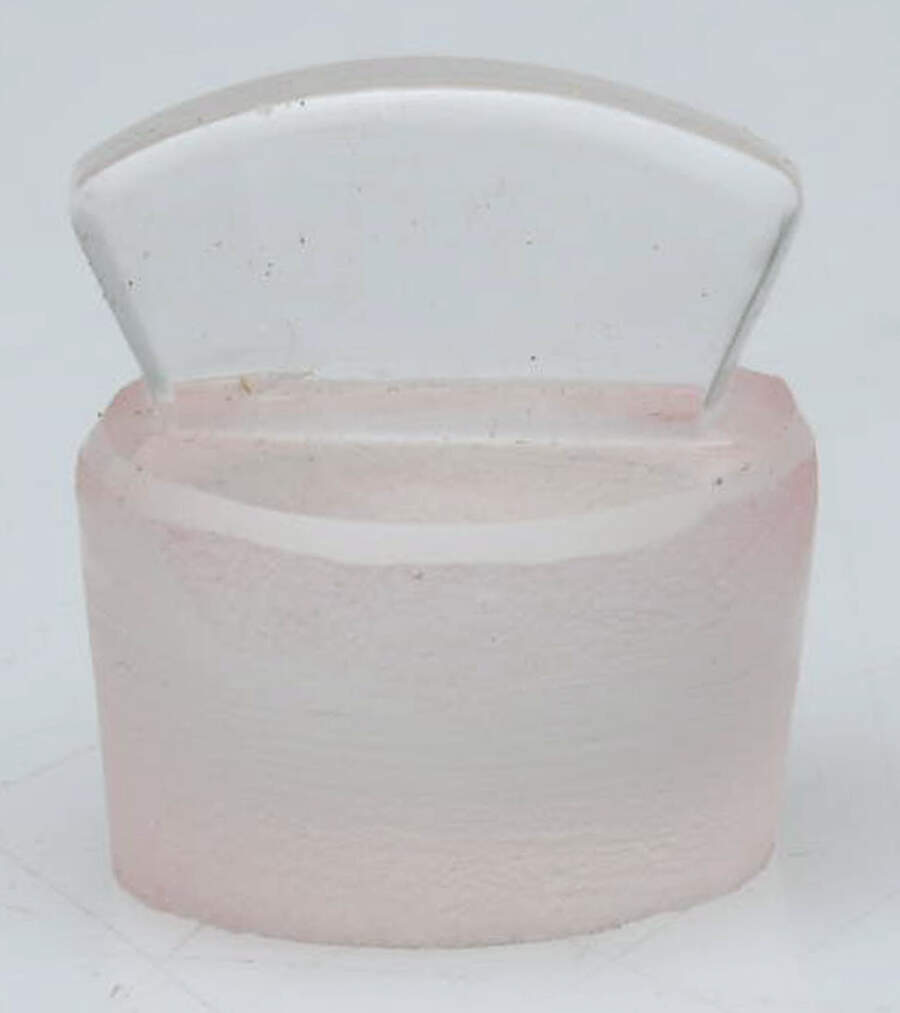 Sterling Hollowware Crystal Stopper for Crystal Perfume Bottle by W J Myatt & Co. Ltd-1
