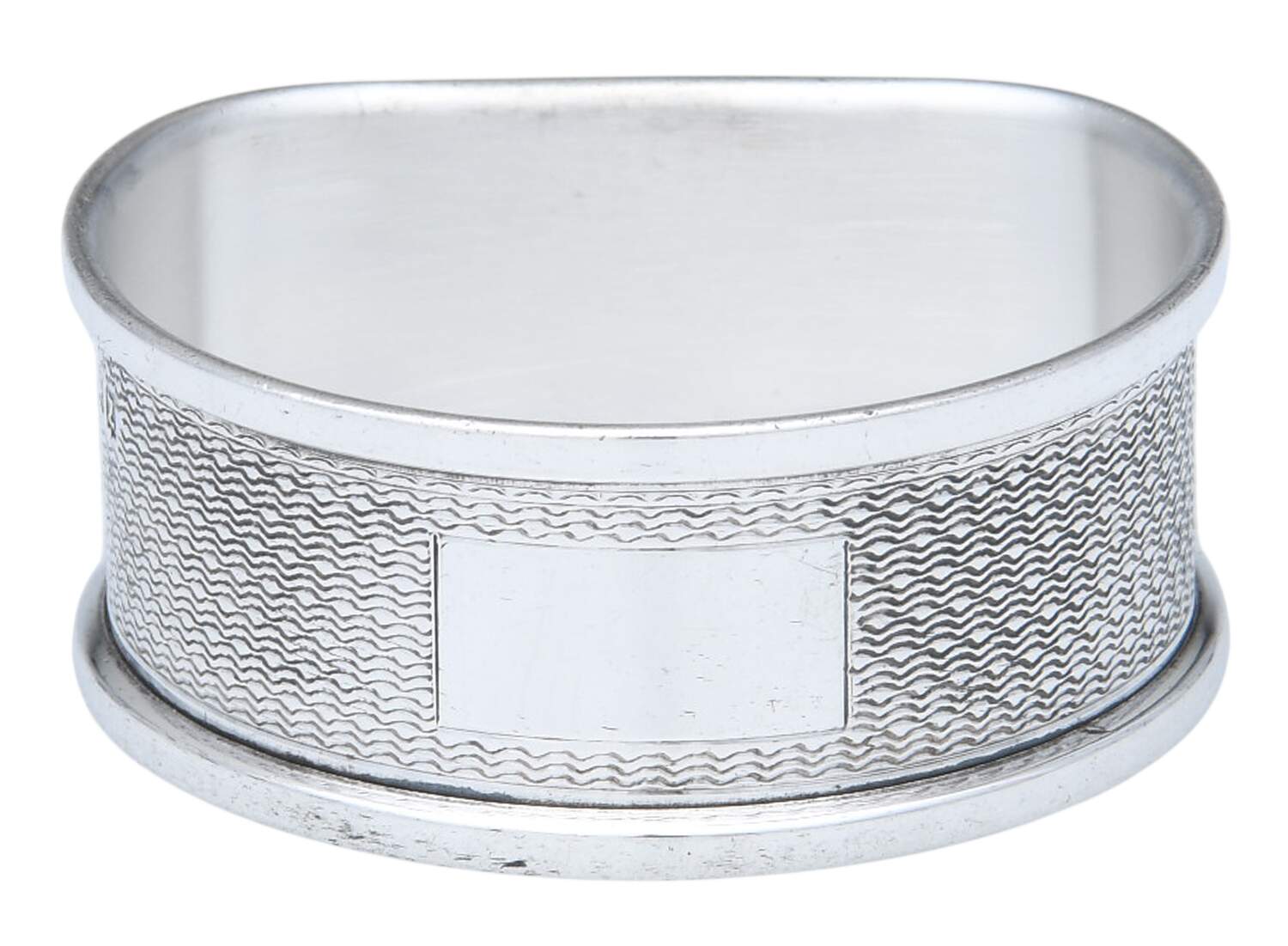 Sterling Hollowware Napkin Ring by W I Broadway & Co-1