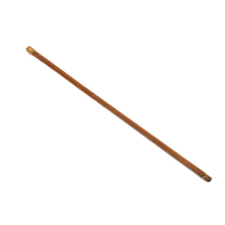 Art Nouveau Gold Tone Handle Walking Stick