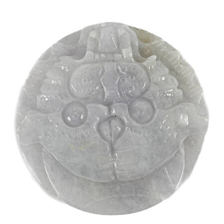 Chinese Jadeite Tiger Face Buckle