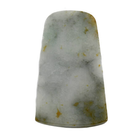 Chinese Carved Jade Guan Yin Pendant