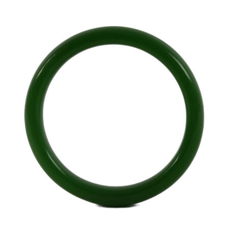 Spanish Green Stone Bangle Bracelet