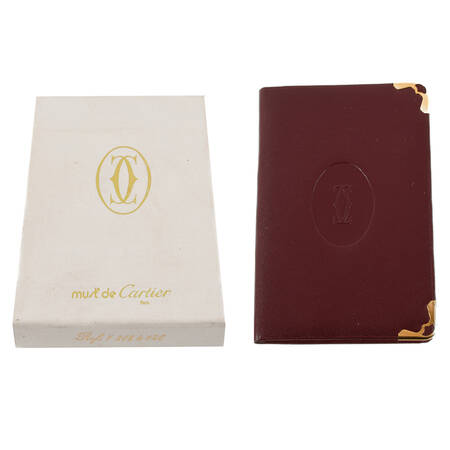 Rare Cartier Address Book with Its Original Box