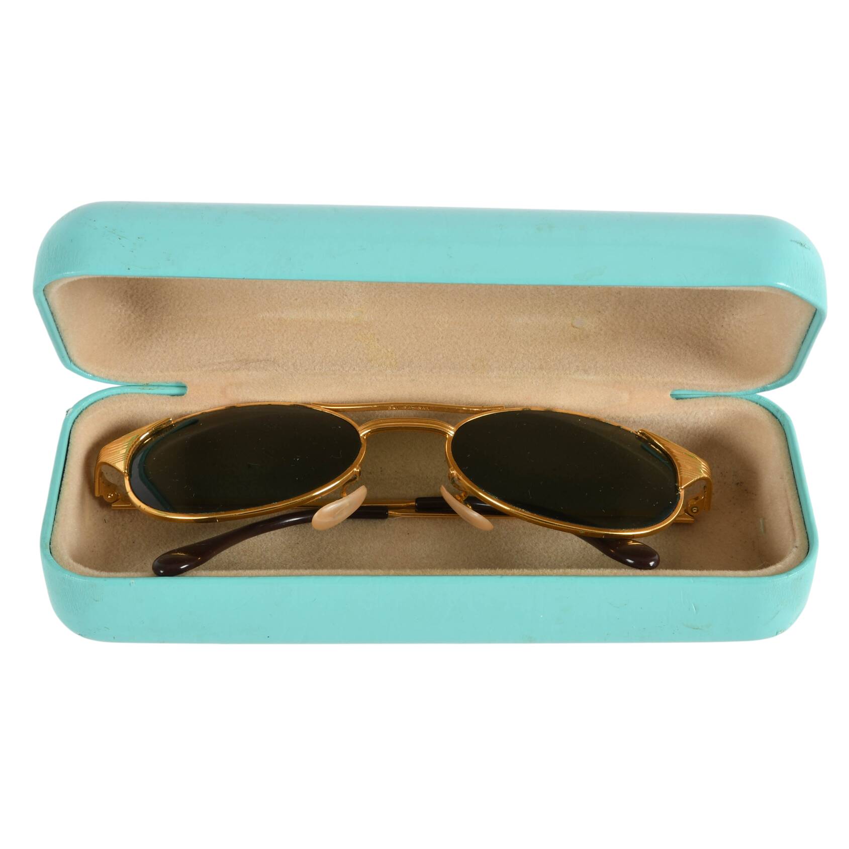 Ray Ban B&L Signet W1394 Sunglasses in Tiffany & Co Case