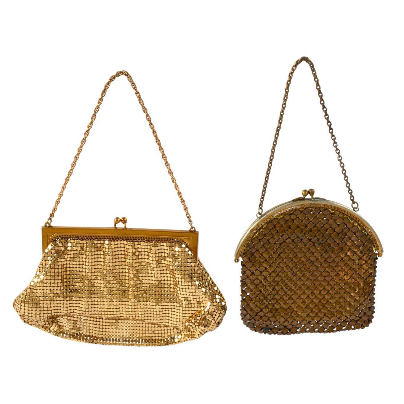Whiting and Davis and a Mid-Century Modern Gold Mesh Purse