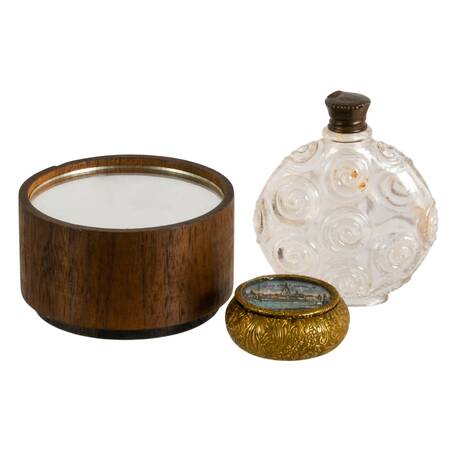 Three-Piece Set of Ladies Dresser Ware