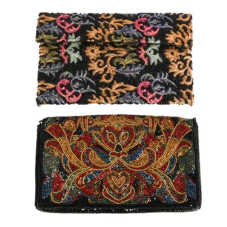 Pair of Beaded Purses