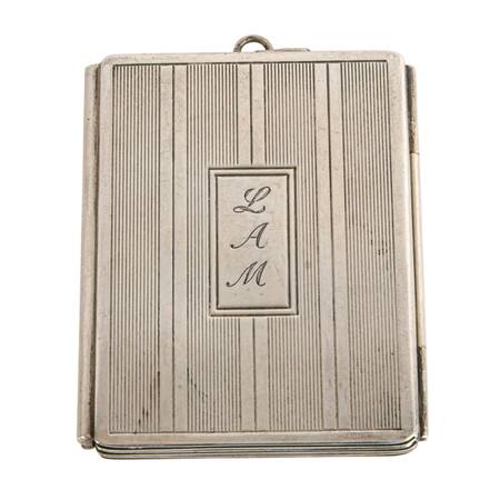 Tiffany & Co. Trifold Sterling Silver Photo Locket