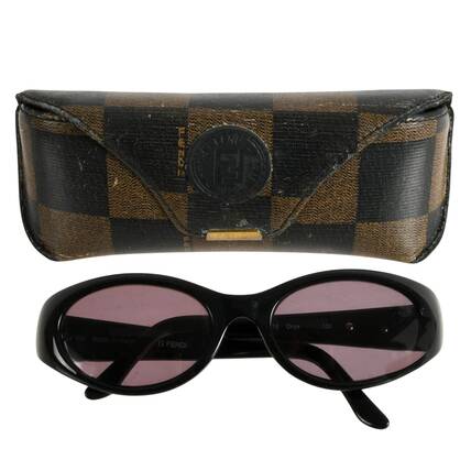 Fendi "FS 216" Onyx Sunglasses with Case