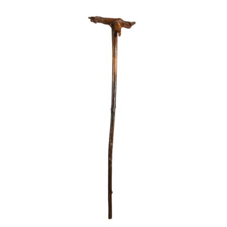 Natural Hand-Finished Root Wood Walking Stick