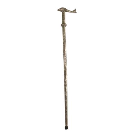 Handmade Metal Fish Walking Cane