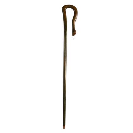 Snake Hand-Carved Animal Wooden Walking Cane