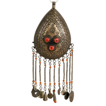 Moroccan Berber Teardrop Pendant