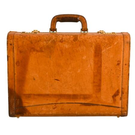 Renwick and Presto Leather Briefcase