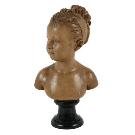 Terracotta Bust of Louise Brongniart After Jean Antoine Houdon