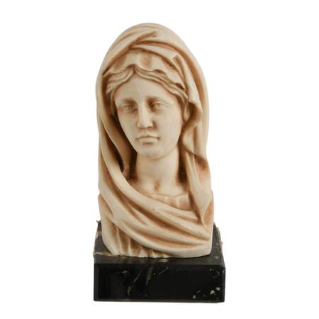 Pope Benedict XVI Blessed Madonna Resin and Stone Sculpture