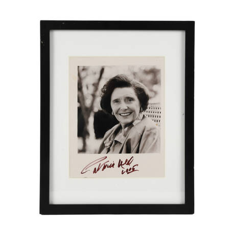Framed Signed Autograph of Actress Patrica Neal