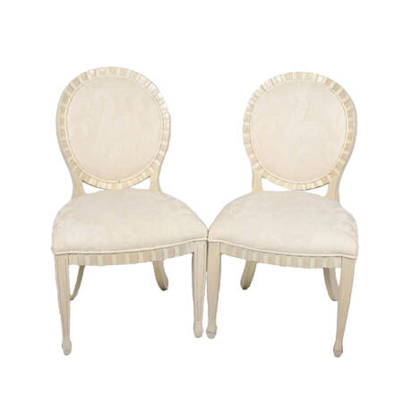 Lot of Eight Dining Chairs