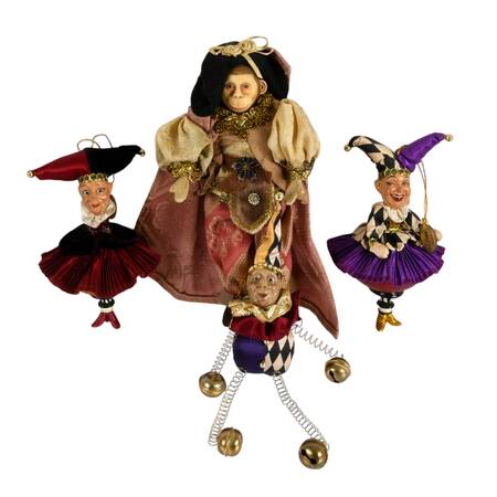 Four-Piece Katherine's Collection Retired Ornaments