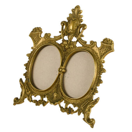 Victorian-Style Baroque Double Picture Dresser Frame