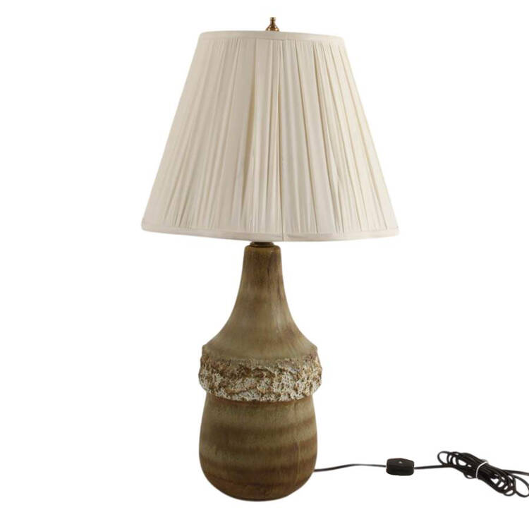 Designer Bruno Karlsson Swedish Pottery Table Lamp