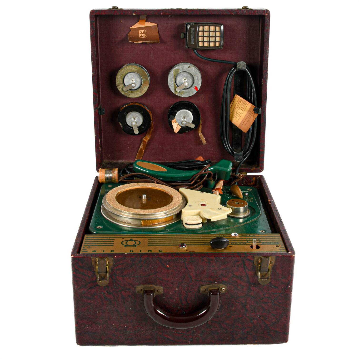 Antique Air King Record-Recorder Player A750