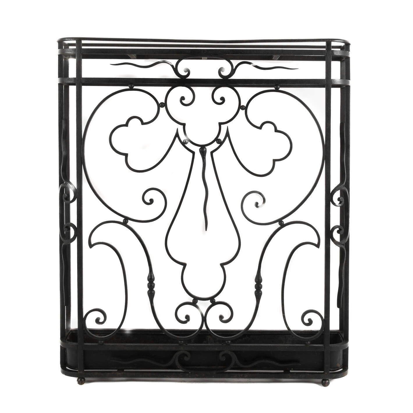 Victorian Wrought Iron Cane and Umbrella Stand