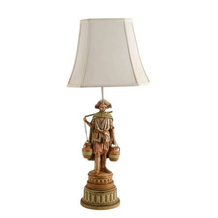 Italian Figural Shepard Table Lamp