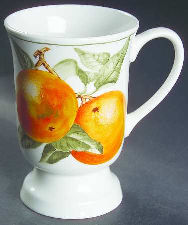 Blossom Breeze (Rim, Stoneware) Latte Mug