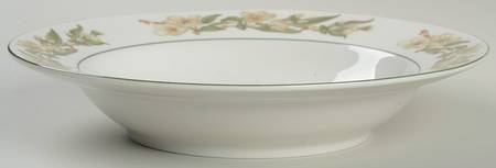 Blossom Breeze (Rim, Stoneware) Rim Soup Bowl