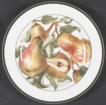 Blossom Breeze (Rim, Stoneware) Salad/Dessert Plate