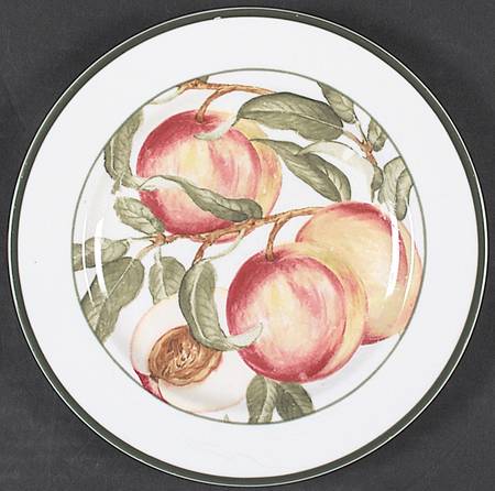 Blossom Breeze (Rim, Stoneware) Salad/Dessert Plate