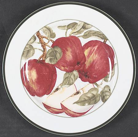 Blossom Breeze (Rim, Stoneware) Salad/Dessert Plate
