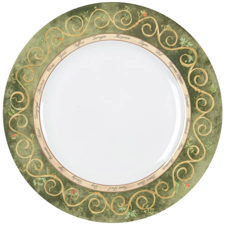 Bouquet Garni Dinner Plate
