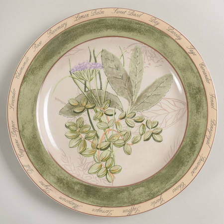 Bouquet Garni Salad/Dessert Plate