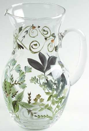 Bouquet Garni 72 Oz Glassware Pitcher