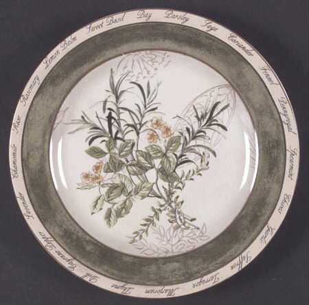 Bouquet Garni Salad/Dessert Plate