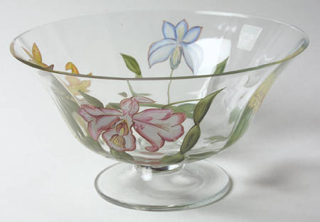 Botanical Large Glassware Salad Bowl