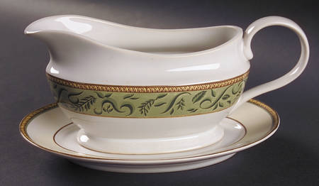 Botanical Gravy Boat & Underplate