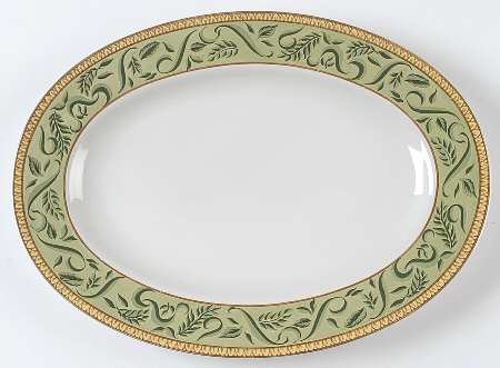 Botanical 14" Oval Serving Platter