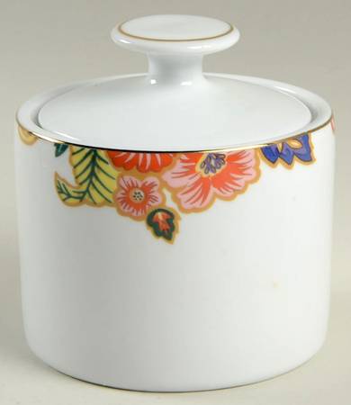 Canton Road Sugar Bowl & Lid by American Atelier