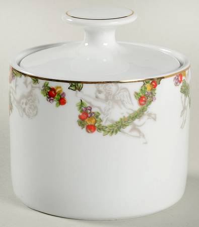 Cherubine Sugar Bowl & Lid