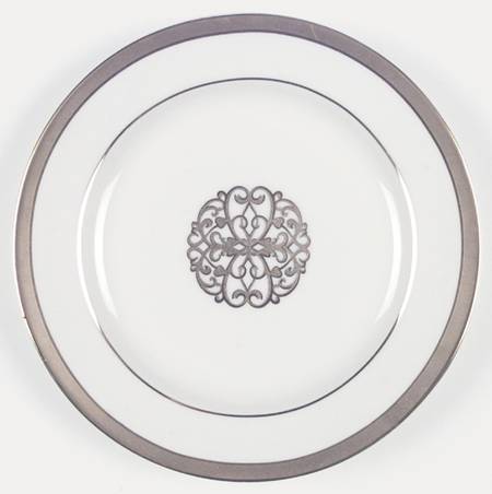 Florentine Gold Scroll Salad Plate