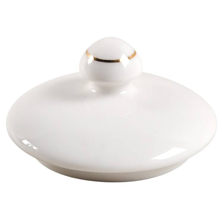 Florentine Scroll Black Lid for Sugar Bowl by American Atelier