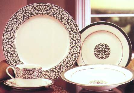 Florentine Scroll Green by American Atelier
