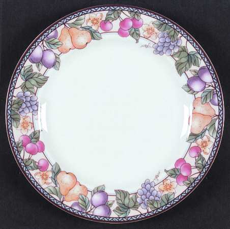 Fruit N' Flowers Dinner Plate