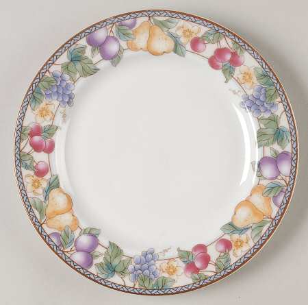 Fruit N' Flowers Salad Plate